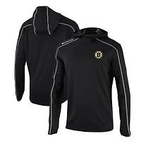 Columbia Boston Bruins Omni-Wick Shotgun Long Sleeve Hoodie T-Shirt