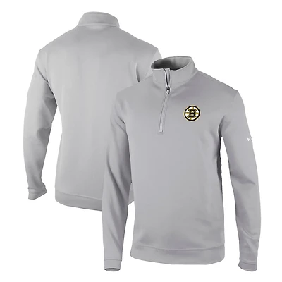Columbia Boston Bruins Omni-Wick Wickhams Hills Half-Zip Pullover Top