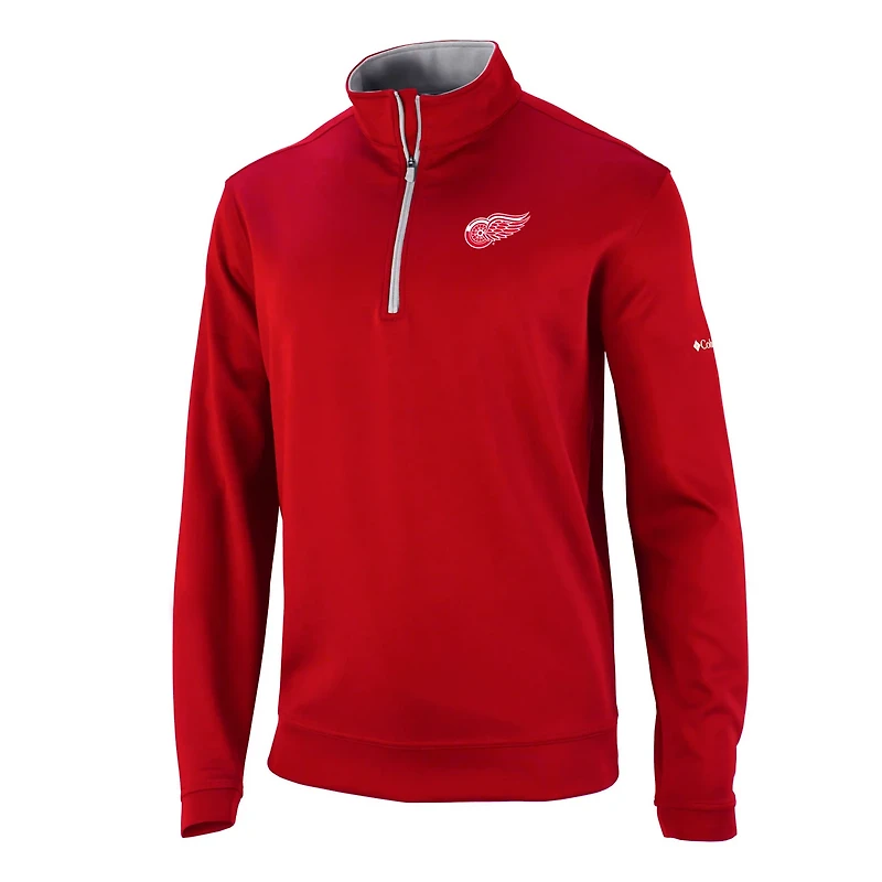 Columbia Detroit Wings Omni-Wick Wickhams Hills Half-Zip Pullover Top