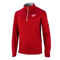 Columbia Detroit Wings Omni-Wick Wickhams Hills Half-Zip Pullover Top