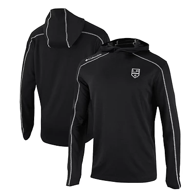 Columbia Los Angeles Kings Omni-Wick Shotgun Long Sleeve Hoodie T-Shirt