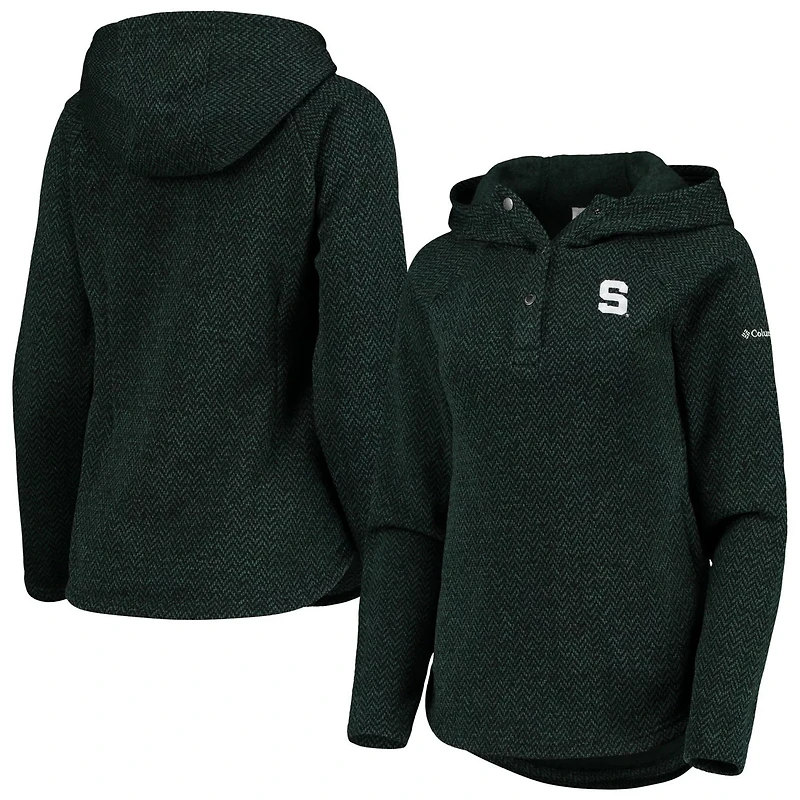 Columbia Michigan State Spartans Darling Days Raglan Fleece Pullover Hoodie