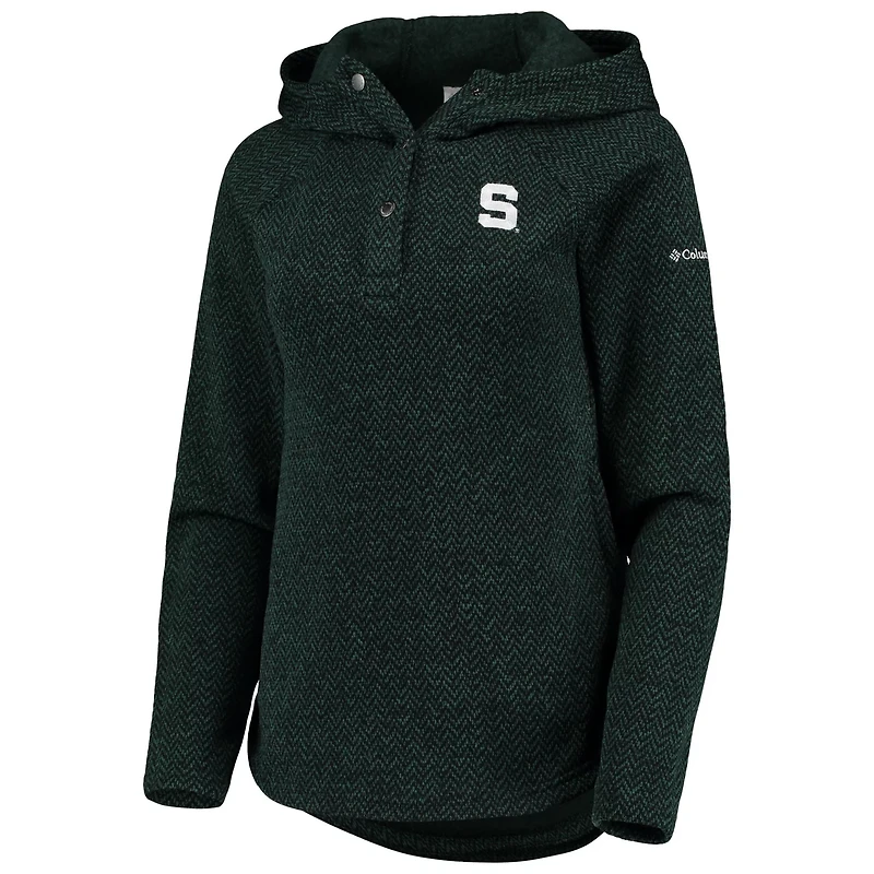 Columbia Michigan State Spartans Darling Days Raglan Fleece Pullover Hoodie