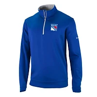 Columbia New York Rangers Omni-Wick Wickhams Hills Half-Zip Pullover Top