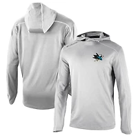 Columbia San Jose Sharks Omni-Wick Shotgun Long Sleeve Hoodie T-Shirt