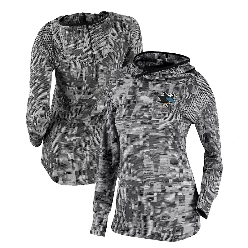 Columbia San Jose Sharks Omni-Wick Sunday Ball Pullover Hoodie