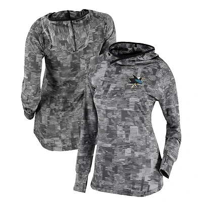 Columbia San Jose Sharks Omni-Wick Sunday Ball Pullover Hoodie