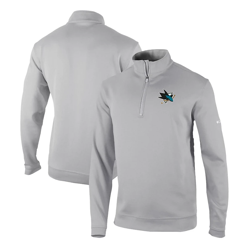 Columbia San Jose Sharks Omni-Wick Wickhams Hills Half-Zip Pullover Top