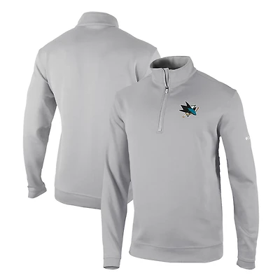 Columbia San Jose Sharks Omni-Wick Wickhams Hills Half-Zip Pullover Top