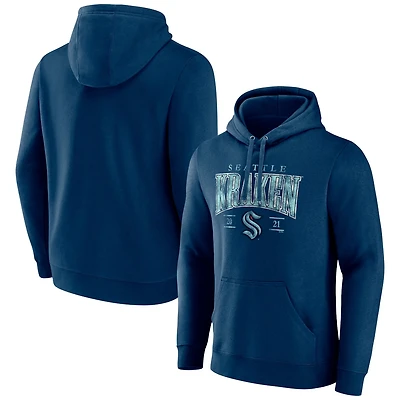 Fanatics Branded Deep Sea Seattle Kraken Dynasty Pullover Hoodie