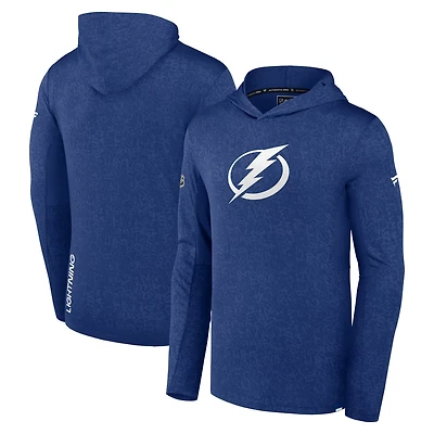 Fanatics Branded Tampa Bay Lightning Authentic Pro Lightweight Pullover Hoodie