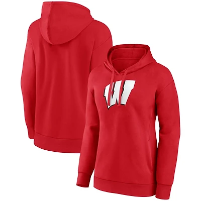 Fanatics Branded Wisconsin Badgers Evergreen Pullover Hoodie