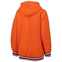 G-III 4Her by Carl Banks Clemson Tigers Game Over Sherpa Pullover Hoodie