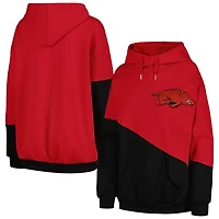 Gameday Couture / Arkansas Razorbacks Matchmaker Diagonal Cowl Pullover Hoodie