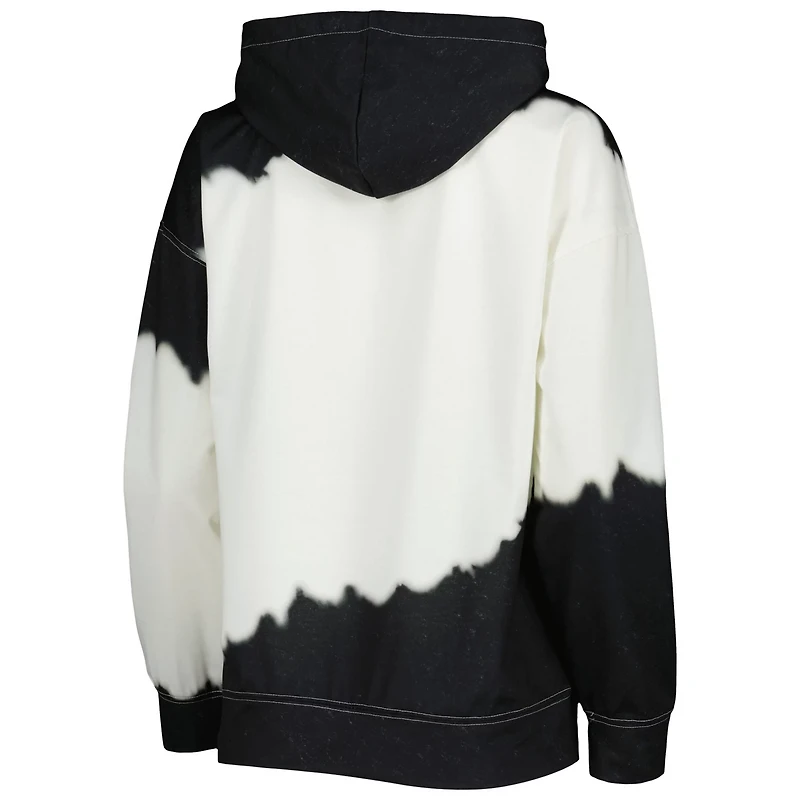 Gameday Couture /Black Maryland Terrapins For the Fun Double Dip-Dyed Pullover Hoodie