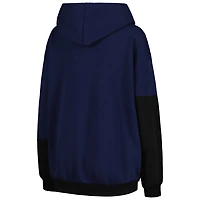 Gameday Couture /Black Penn State Nittany Lions Matchmaker Diagonal Cowl Pullover Hoodie