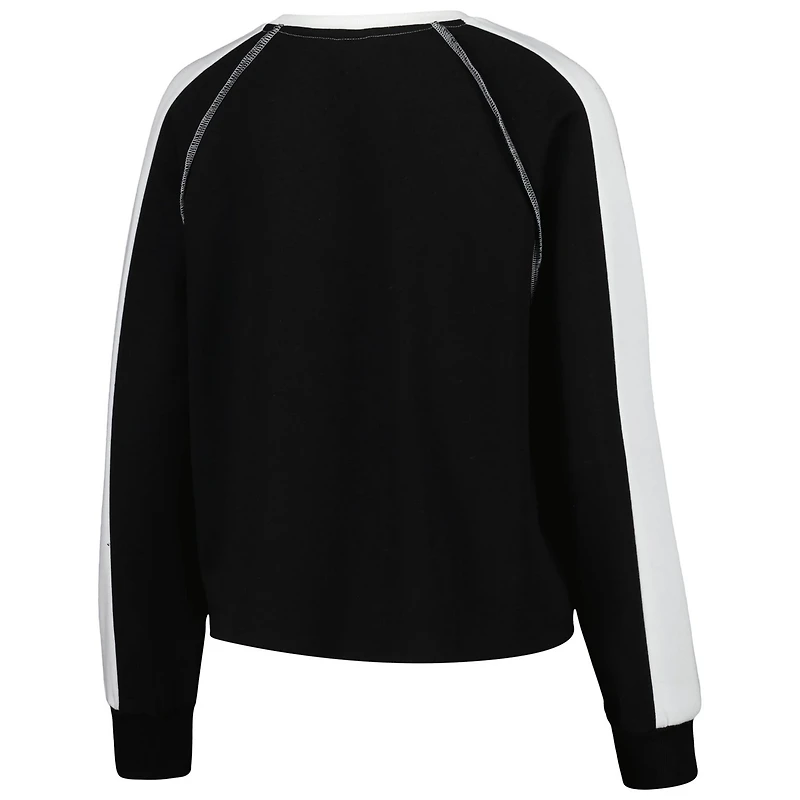 Gameday Couture Florida State Seminoles Blindside Raglan Cropped Pullover Sweatshirt