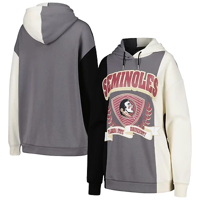 Gameday Couture Florida State Seminoles Hall of Fame Colorblock Pullover Hoodie