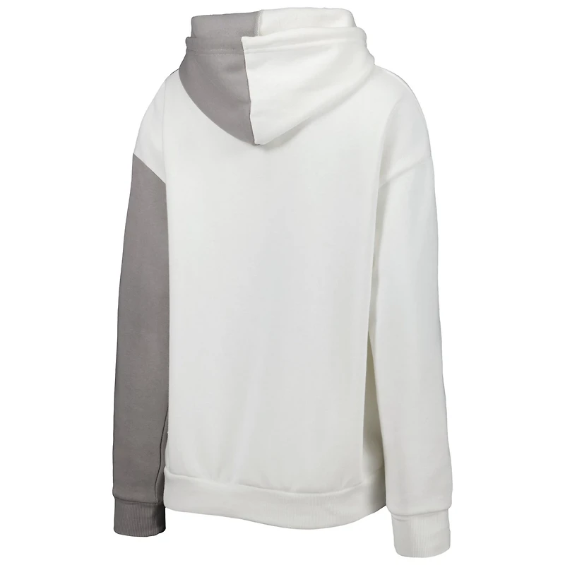 Gameday Couture Gray/ Florida State Seminoles Split Pullover Hoodie