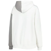 Gameday Couture Gray/ Iowa Hawkeyes Split Pullover Hoodie