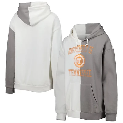 Gameday Couture Gray/ Tennessee Volunteers Split Pullover Hoodie
