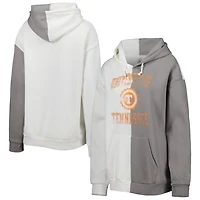 Gameday Couture Gray/ Tennessee Volunteers Split Pullover Hoodie