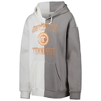 Gameday Couture Gray/ Tennessee Volunteers Split Pullover Hoodie