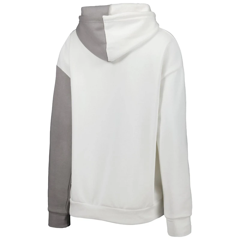 Gameday Couture Gray/ Tennessee Volunteers Split Pullover Hoodie