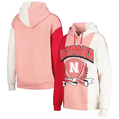 Gameday Couture Nebraska Huskers Hall of Fame Colorblock Pullover Hoodie
