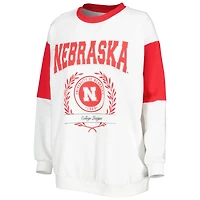 Gameday Couture Nebraska Huskers It's A Vibe Dolman Pullover Sweatshirt