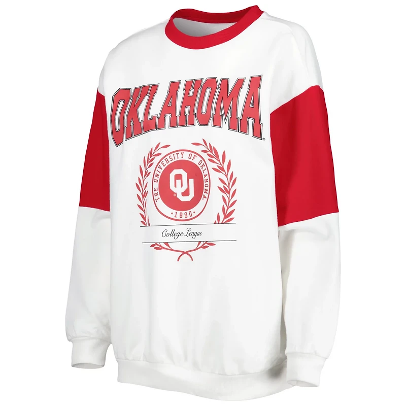 Gameday Couture Oklahoma Sooners It's A Vibe Dolman Pullover Sweatshirt