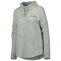 Heathered Austin FC Cuddle Tri-Blend Pullover Sweatshirt