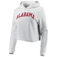 League Collegiate Wear Alabama Crimson Tide 2-Hit 1636 Cropped Pullover Hoodie