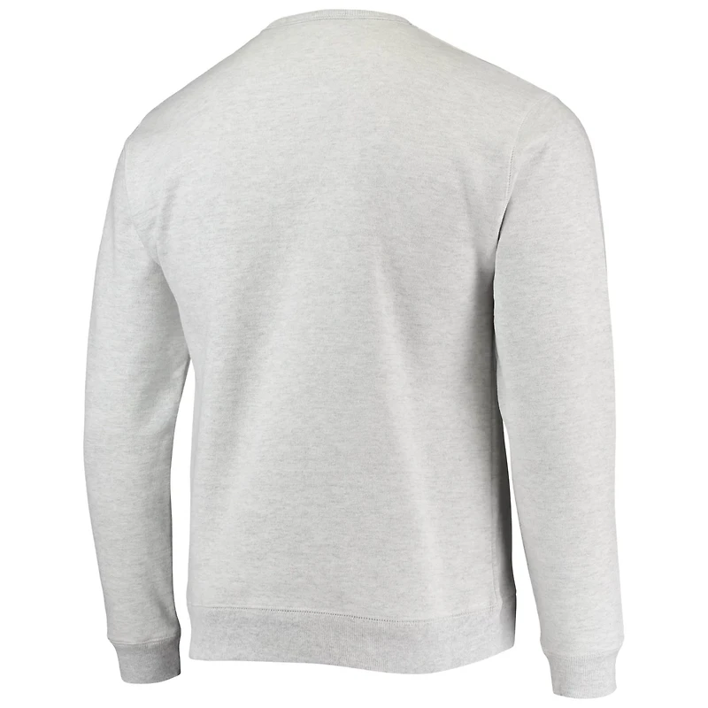 League Collegiate Wear Heathered Gray Syracuse Upperclassman Pocket Pullover Sweatshirt