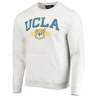 League Collegiate Wear Heathered Gray UCLA Bruins Upperclassman Pocket Pullover Sweatshirt