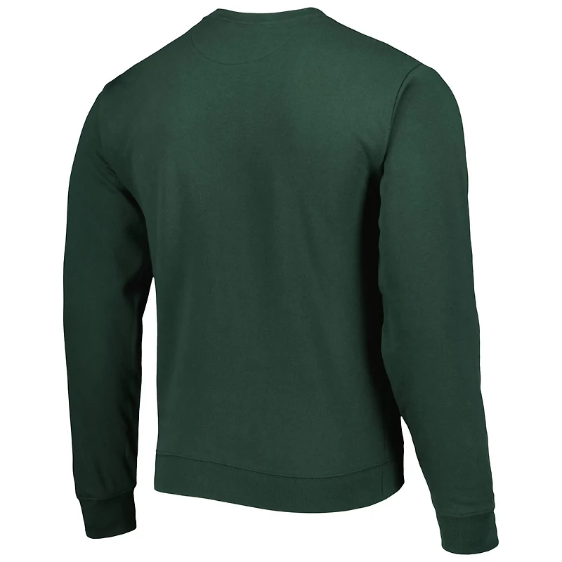 League Collegiate Wear Michigan State Spartans 1965 Arch Essential Lightweight Pullover Sweatshirt