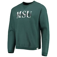 League Collegiate Wear Michigan State Spartans Timber Pullover Sweatshirt