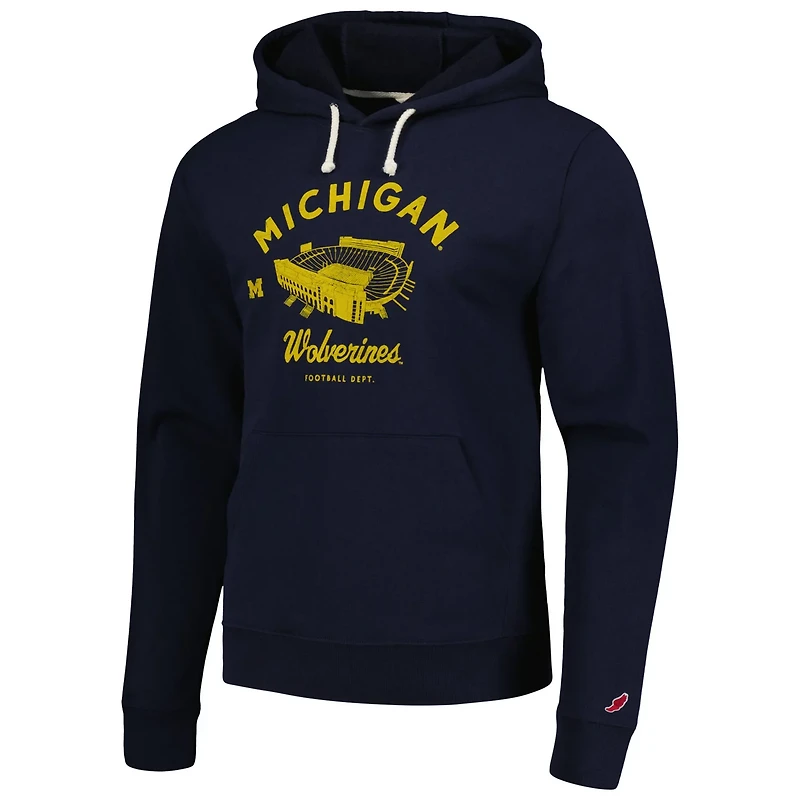 League Collegiate Wear Michigan Wolverines Stadium Essential Pullover Hoodie