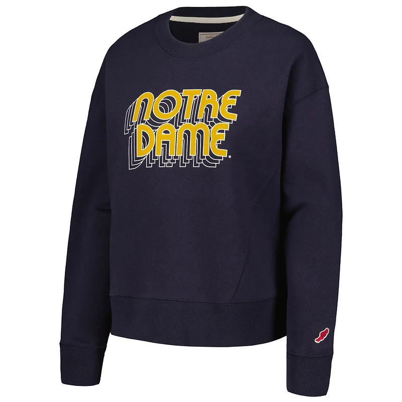 League Collegiate Wear Notre Dame Fighting Irish Boxy Pullover Sweatshirt