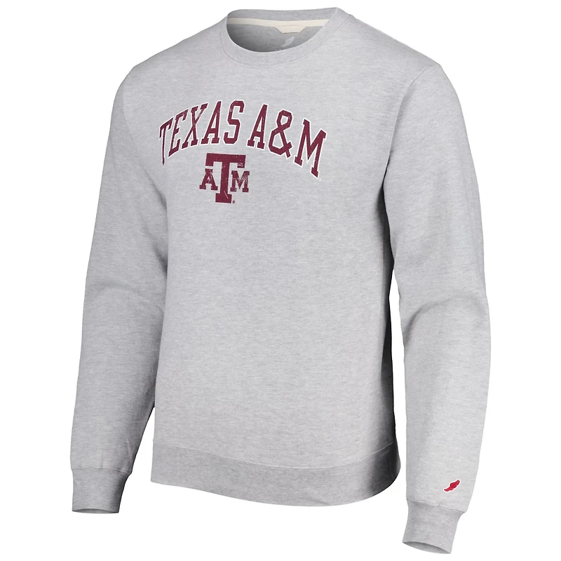 League Collegiate Wear Texas AM Aggies 1965 Arch Essential Lightweight Pullover Sweatshirt