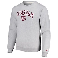 League Collegiate Wear Texas AM Aggies 1965 Arch Essential Lightweight Pullover Sweatshirt