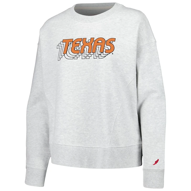 League Collegiate Wear Texas Longhorns Boxy Pullover Sweatshirt