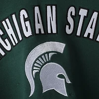 Michigan State Spartans Arch  Logo 1 Pullover Hoodie
