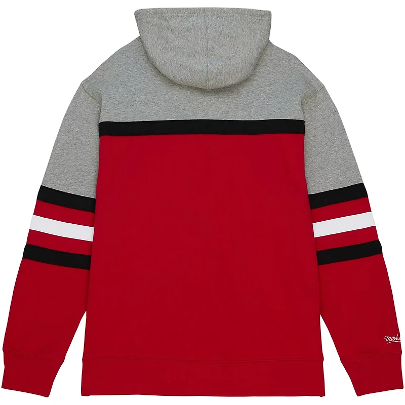 Mitchell Ness Alabama Tide Head Coach Pullover Hoodie