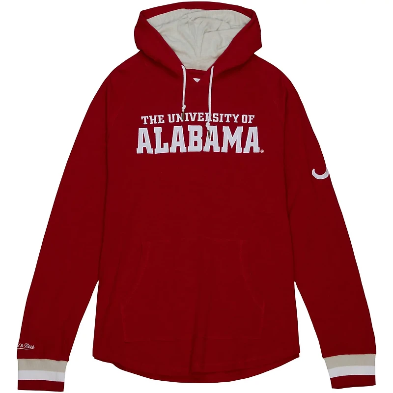 Mitchell  Ness Alabama Tide Legendary Raglan Pullover Hoodie