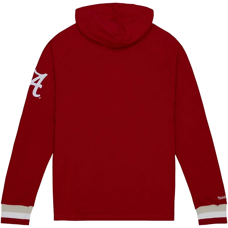 Mitchell  Ness Alabama Tide Legendary Raglan Pullover Hoodie