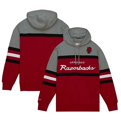 Mitchell  Ness Arkansas Razorbacks Head Coach Pullover Hoodie