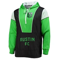 Mitchell  Ness Austin FC Highlight Reel Half-Zip Hoodie Windbreaker Jacket