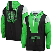 Mitchell  Ness Austin FC Highlight Reel Half-Zip Hoodie Windbreaker Jacket