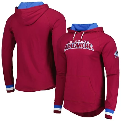 Mitchell  Ness Colorado Avalanche Legendary Slub Hoodie Long Sleeve T-Shirt